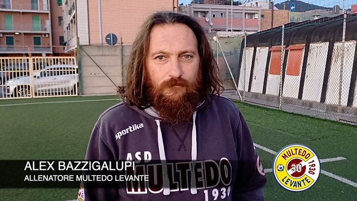 Calcio, Multedo Levante. Bazzigalupi non si fissa sulla classifica: &quot;Ce la godiamo, indipendentemente dalla graduatoria&quot; (VIDEO)