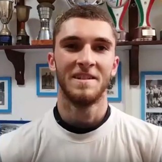 Calcio, Savona. Carattere e serenità per Daniel Berruti: &quot;Tutti hanno dato il proprio contributo per vincere il campionato. Ora ricarichiamo le pile per gli ottavi scudetto&quot; (VIDEO)