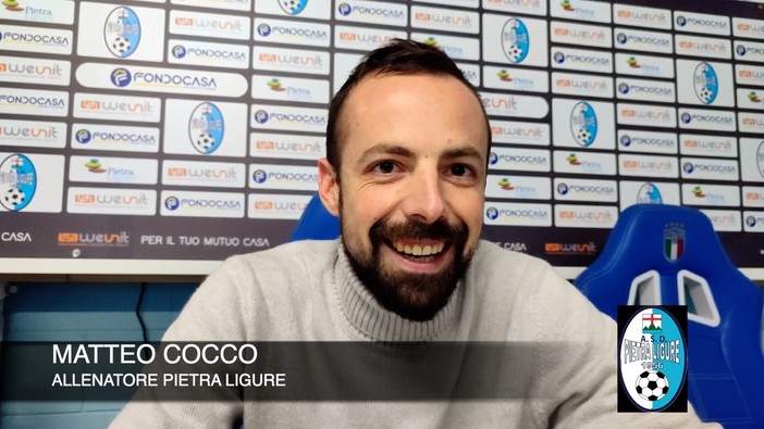 Calcio. Il 3-0 al Bogliasco vale il miglior Pietra dell'anno per mister Cocco: &quot;Parafrasando Masterchef siamo stato da Golden Pin&quot; (VIDEO)