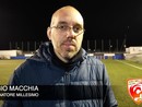 Calcio, Millesimo. Macchia dopo il pari con il Vadino: &quot;Sfiorata la vittoria su un campo ostile, peccato si sia giocato poco&quot; (VIDEO)