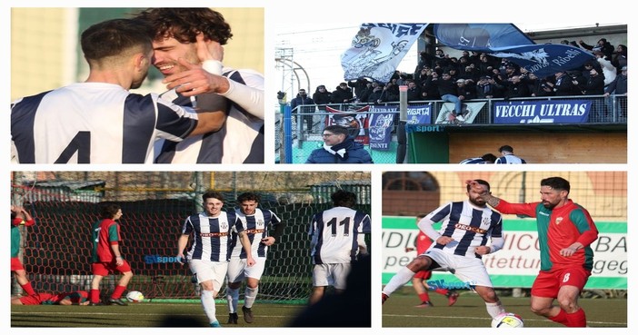 Calcio. Prova di forza del Savona in casa dell'Olimpic, gli scatti del 3-0 al Baciccia - Ferrando (FOTOGALLERY)