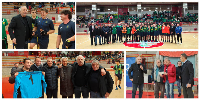 Calcio. Grande successo per l'amichevole tra il Legino e la Levante Pegliese, consegnato anche l'assegno all'Associazione Cresci (FOTO E VIDEO)