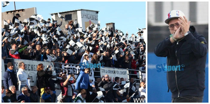 Calcio, Albenga. Marinelli suona la campana bianconera: &quot;Paradossale ci sia meno pubblico ora che l'obiettivo è più vicino, abbiamo bisogno di voi!&quot;