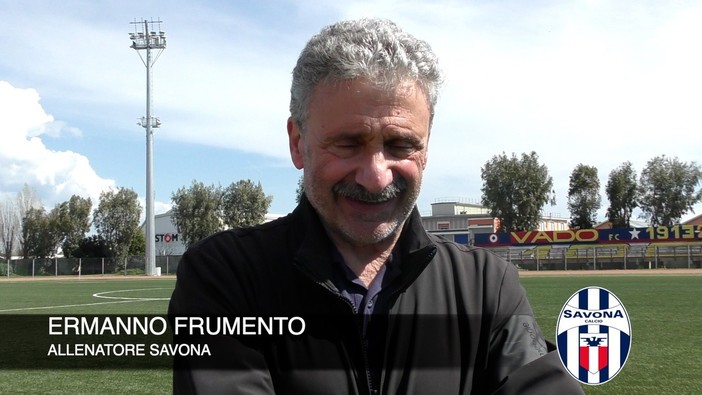 Calcio, Savona. Ultima in biancoblu per Frumento: &quot;Il mio futuro? Mi auguro ci sia una sola società l'anno prossimo&quot; (VIDEO)