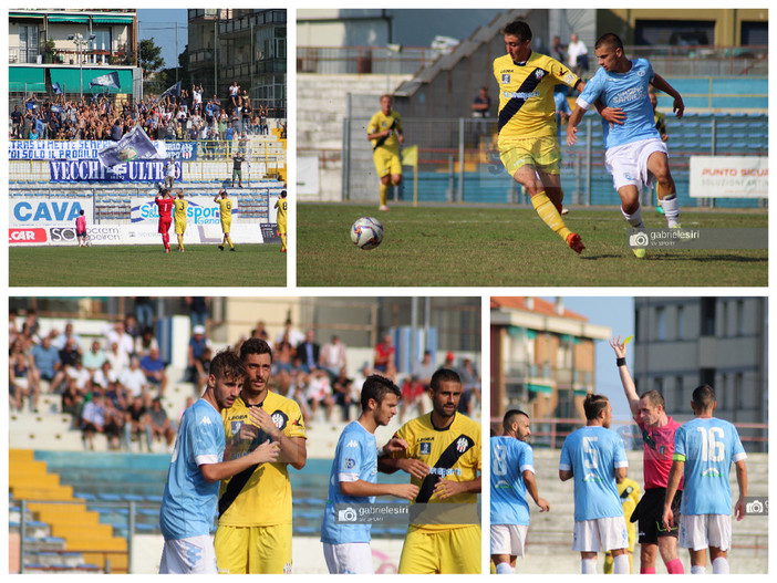 Calcio, Savona - Sanremese: il derby ponentino in oltre 100 scatti (GALLERY)