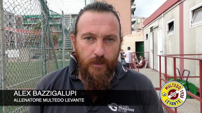 Calcio, Multedo. Mister Bazzigalupi la prende con ironia: &quot;Segnare per vincere? Bisogna cambiare il regolamento! Non vorrei peccassimo di presunzione&quot; (VIDEO)