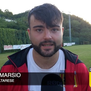 Calcio, Altarese. Bicchiere mezzo pieno per capitan Marsio: &quot;Con il Città di Savona meglio del previsto, il lavoro dei nostri allenatori si vede&quot; (VIDEO)