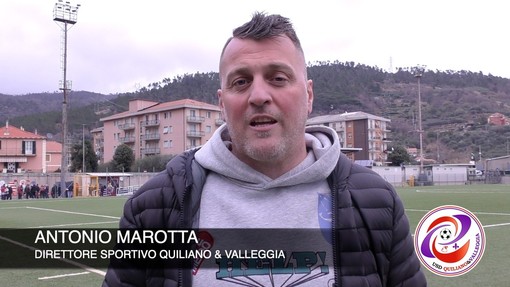 Calcio, Quiliano &amp; Valleggia. Anche il ds Marotta festeggia la Promozione: &quot;C'è tanta emozione, questi ragazzi avevano una gran voglia di vincere&quot; (VIDEO)