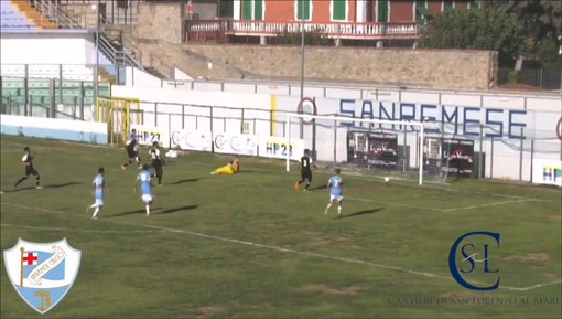 Calcio. La Sanremese batte l'Acqui nel test del Comunale. Decide Camilli (VIDEO)