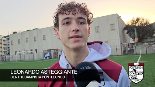 Calcio, Pontelungo. Asteggiante protagonista nel 3-0 di Albissola: &quot;Facilissimo inserirsi in un gruppo così&quot; (VIDEO)