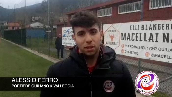 Calcio, Quiliano &amp; Valleggia. Ci sono anche le mani di Ferro nel pareggio con il Multedo: &quot;Felice di aver dato il mio contributo, questo gruppo è la nostra forza&quot; (VIDEO)