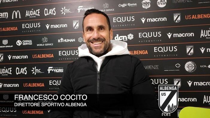 Calcio, Albenga. Il ds Cocito tra campo e mercato: &quot;Gol di Venneri regolarissimo, priorità all'arrivo di un 2005&quot; (VIDEO)