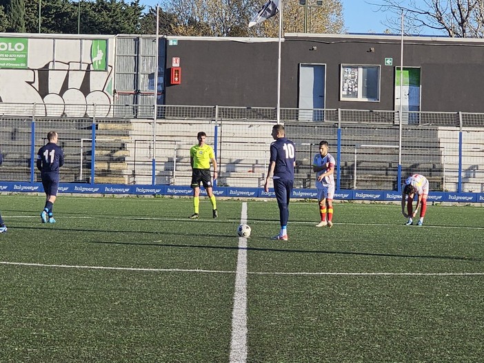 Calcio. Pontelungo d'alta scuola, la doppietta di Sfinjari e il gol di Chariq stendono il Millesimo