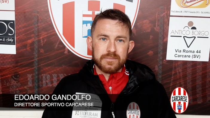 Calcio, Carcarese. Gandolfo si tiene stretta la prestazione contro il Pietra Ligure: &quot;Una grande prova tutta per noi stessi&quot; (VIDEO)