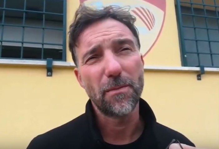 Calcio, Albenga. I bianconeri ritrovano la giusta mentalità per mister Delfino: &quot;Serviva questo atteggiamento per impensierire il Finale&quot; (VIDEO)