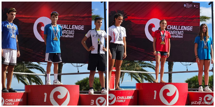 Doria Nuoto. Ludovico Trincheri fa suo il Challenge Sanremo di Triathlon, bronzo per Gaia Gattuso