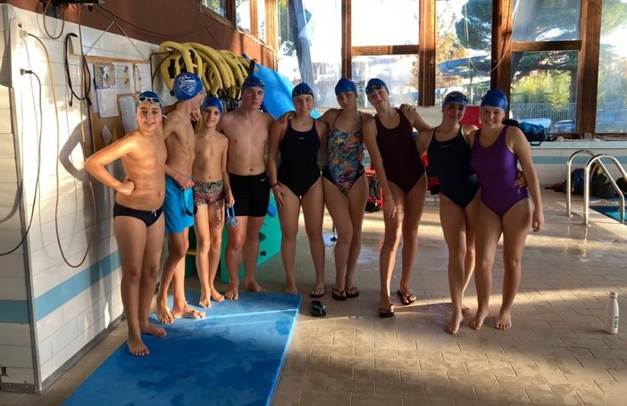 Buon esordio in casa per il Doria Nuoto Loano al circuito regionale CSI