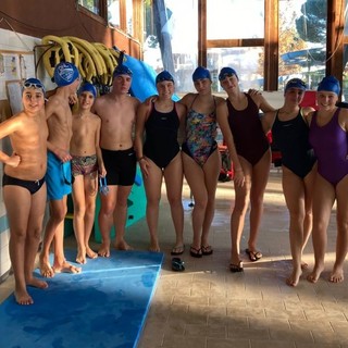 Buon esordio in casa per il Doria Nuoto Loano al circuito regionale CSI