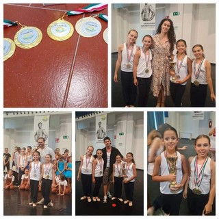 Albenga, en plein al “Festival dei due mari” per le ragazze della Pro Art studio Danza