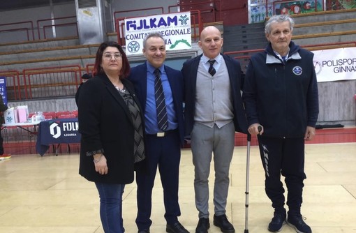 Nella foto, da sinistra :  Laura Gueli, Filippo Faranda , Andrea Revelli e Emiliano Marchi