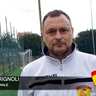 Calcio, Finale. Brignoli dopo lo 0-0 con il Millesimo: &quot;Ai ragazzi ho chiesto carattere e lo hanno dimostrato&quot; (VIDEO)