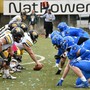 Football Americano. Gioco e grinta non bastano ai Pirates, i Giaguari Torino espugnano Luceto