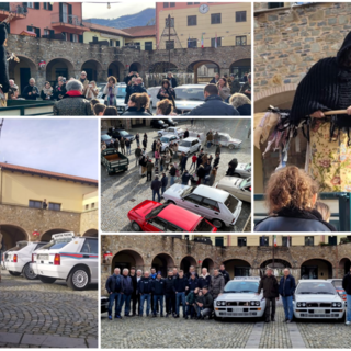 Motori. Epifania con la Lancia storica a Garlenda