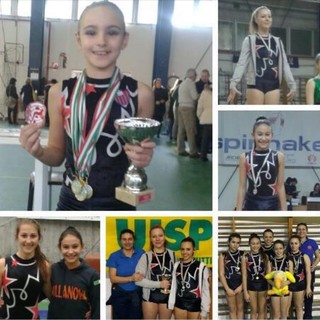 Ginnastica Uisp: al via gli eventi 2016, subito buoni riscontri per la Villanovese