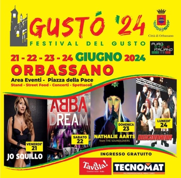 GUSTO', il Festival del Gusto di Orbassano con Renata Cantamessa su Live.it