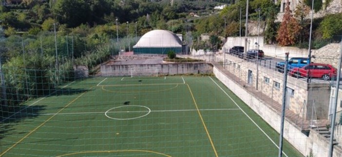 Giustenice, concluso il restyling dell’impianto sportivo polivalente (FOTO)