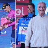 Ad Andora una giornata da ricordare con l'arrivo del Giro d'Italia, Grenno (RCS): &quot;Spettacolo tecnico e per il turismo delle nostre zone&quot; (FOTO E VIDEO)