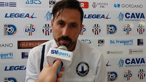 Calcio. Savona, il 2-2 con la Sanremese soddisfa Grandoni: &quot;Pareggio importante contro una squadra molto forte&quot; (VIDEO)