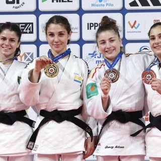 Judo. L'alassina Giulia Ghiglione è argento ai Campionati Europei U23, i complimenti dell'assessore Roberta Zucchinetti