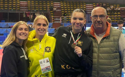 Karate Club Savona: l'ottava medaglia arriva a Ostia, è bronzo per Paola Giordani