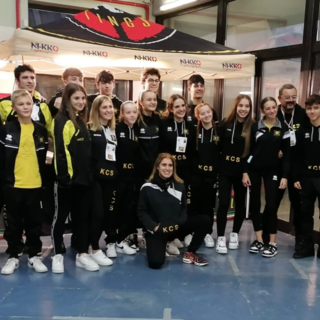 Il Karate Club Savona passò ad Eboli, 33 incontri vinti nell'Open Campania Adidas