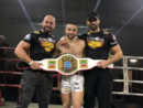 Un grande Samuele Iorio conquista il titolo tricolore. L'atleta del Kombat Team Alassio trionfa a Finale Emilia