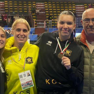 Karate Club Savona: l'ottava medaglia arriva a Ostia, è bronzo per Paola Giordani