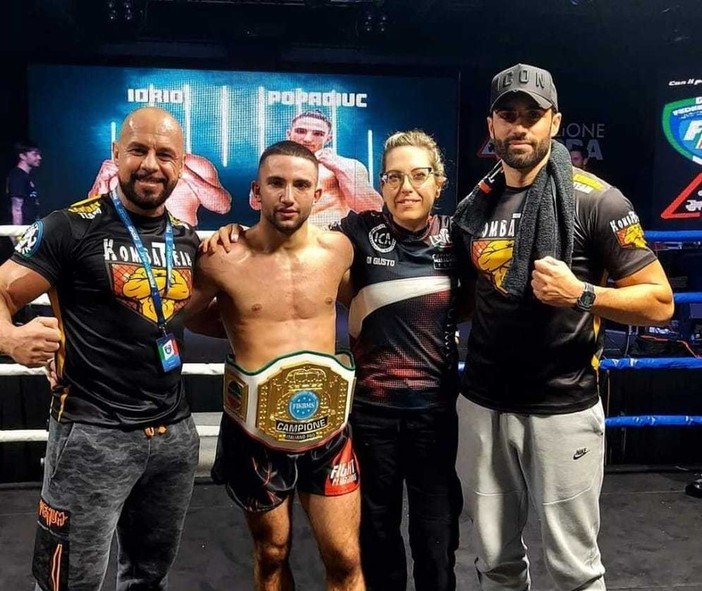 Kickboxing: Samuele Iorio trionfa a Roma, Albenga esulta con lui