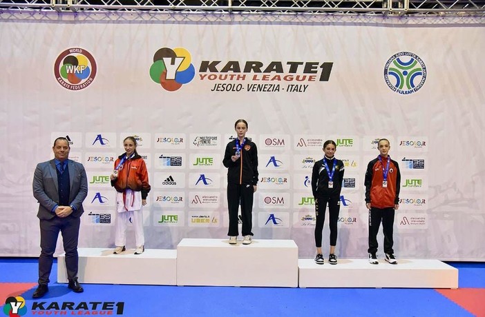 Karate Club Savona. Sotto l'albero una medaglia di bronzo e tanti piazzamenti dai Mondiali Giovanili