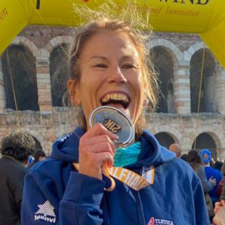 Atletica Arcobaleno. secondo posto alla Mezza di Verona per Laila Hero, Stefania Biscuola settima a Venaria