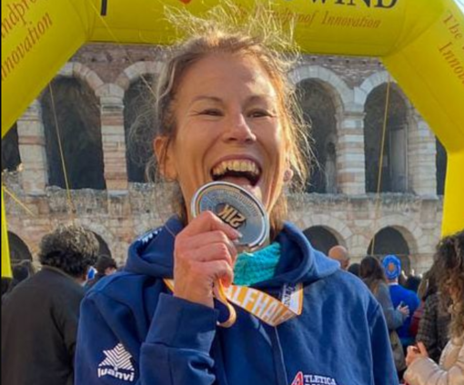 Atletica Arcobaleno. secondo posto alla Mezza di Verona per Laila Hero, Stefania Biscuola settima a Venaria