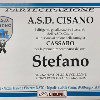 Calcio. Giovedì alle 15:00 i funerali di mister Cassaro. Il Cisano: &quot;Uomo vero e sempre sincero&quot;