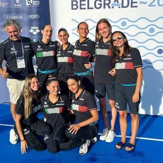 Nuoto Artistico. L'Italia conquista a Belgrado sette medaglie, in acqua ben sette atlete savonesi