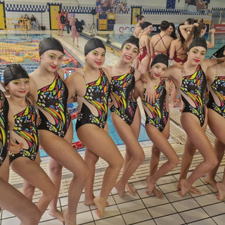 Nuoto artistico, le ragazze del Doria Nuoto Loano di scena a Verona