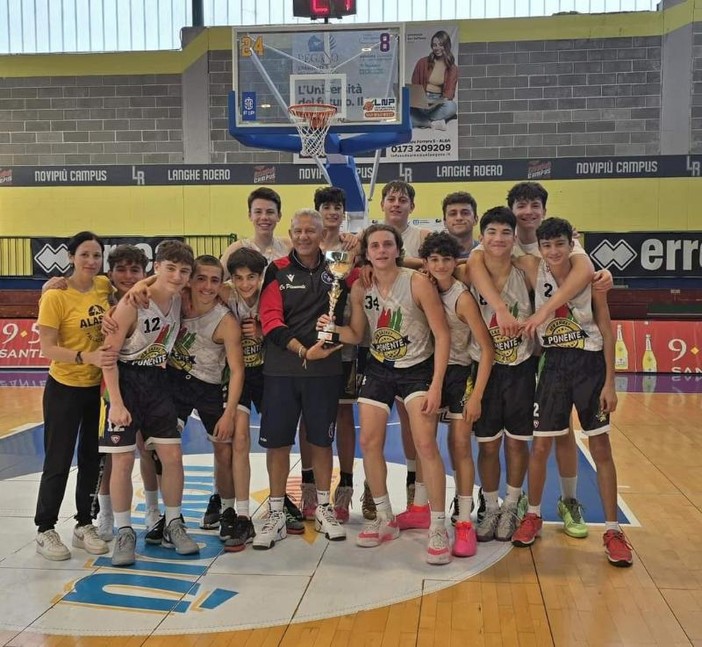 New Basket Alassio, in Under 15 di Eccellenza la Coppa Piemonte e' ligure