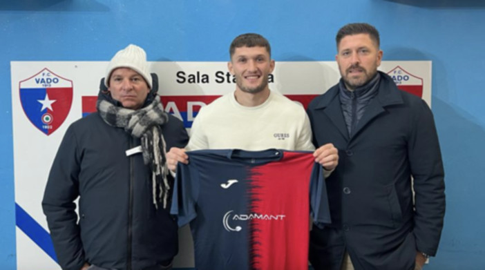 Calcio, Serie D. Vado. Gol e tanta fiducia per Olger Merkaj: &quot;Tutto l'ambiente mi ha dato fiducia fin da subito&quot; (Video)