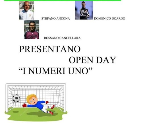 Calcio: arriva a Savona l'Open Day &quot;I Numero Uno&quot;, con Doardo, Ancona e Cancellara