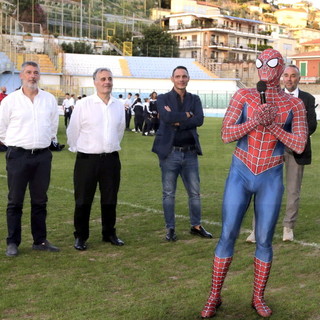 Calcio: con Mattia 'Spiderman' Villardita la presentazione del settore giovanile della Sanremese (Foto)