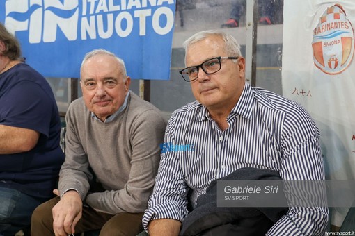 Giuseppe Gervasio con il ct della Nazionale Sandro Campagna