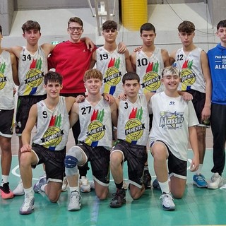 Pallacanestro Alassio. Buona la prima per l'Under 17 gold, battuta Carrara all'esordio